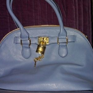 Apt 9 Periwinkle Satchel NWOT